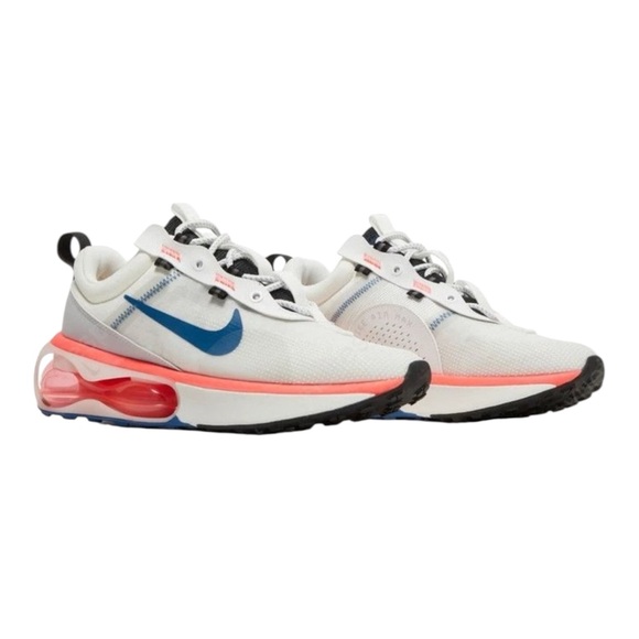 Nike Air Max 2021 White Solar Red Blue DH4245-100 Mens Size 10 New - Picture 7 of 7